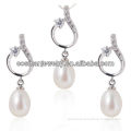 Fashionable jewelry pearl set